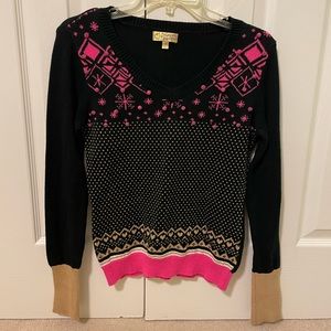 Winter print Sweater